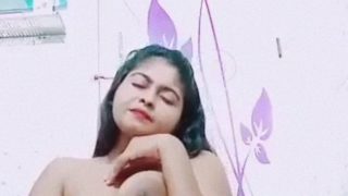 Huge Boobed Bengali Hottie Playing Guitar Pussy